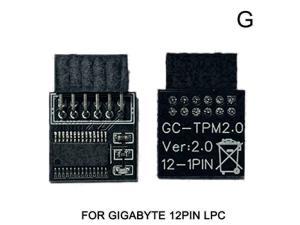 Gigabyte LPC 12pin tpm2.0 Module Compute Securely header key Trusted A7Y9