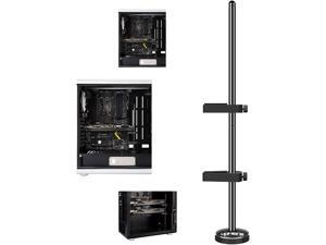 Graphics Card GPU Brace Support Video Card Sag Holder/Holster Bracket for Computer Cases, Universal VGA Graphics Card Holder,Anodized Aerospace Aluminum (black)