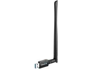 USB WiFi Adapter, AC1200 USB 3.0 Wireless Network Dongle for Desktop/Laptop, Dual Band 2.4GHz/5Ghz, Support Windows XP/Vista/7/8/8.1/10,Mac OS X 10.9-10.15 (WiFi Adapter AC1200)