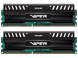 16GB(2x8GB) Viper III DDR3 1600MHz (PC3 12800) CL9 Desktop Memory with Black Mamba Heatsink - PV316G160C9K