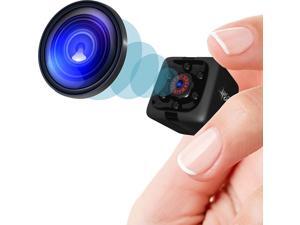 Mini Spy Camera 1080P Hidden Camera - Portable Small HD Nanny Cam with Night Vision and Motion Detection - Indoor Covert Security Camera for Home and Office - Hidden Spy Cam - Built-in Battery