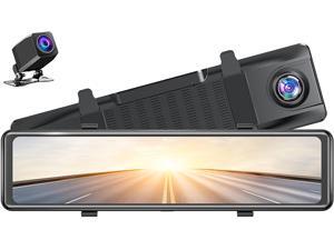 DL12 2.5K Mirror Dash Cam Voice Control 12" Touch Screen Front and Rear Dual Dash Camera for Cars Enhanced Night Vision Backup Camera with Sony Starvis Sensor GPS G-Sensor Parking Assistance DL12 2.5K Mirror Dash Cam Voice Control 12" Touch Screen Front and Rear Dual Dash Camera for Cars Enhanced Night Vision Backup Camera with Sony Starvis Sensor GPS G-Sensor Parking Assistance