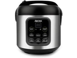 High Performance Pressure Cookers, Rice & Grain Cooker Slow Cook, Steam, Oatmeal, Risotto, 8-cup cooked/4-cup uncooked/2Qt, Stainless Steel High Performance Pressure Cookers, Rice & Grain Cooker Slow Cook, Steam, Oatmeal, Risotto, 8-cup cooked/4-cup uncooked/2Qt, Stainless Steel