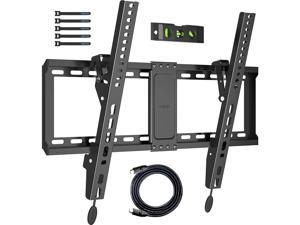 UL Listed TV Mount for Most 37-70 Inches TVs, Universal Tilt TV Wall Mount Fits 16", 18", 24" Studs with Loading 132 lbs & Max VESA 600x400mm,Low Profile Wall Mount Bracket MD2268-LK