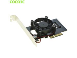 PCIe to M Key NGFF SSD Adapter for SAMSUNG 950 PRO XP941 PM951 M.2 PCIe 3.0 x4 SSD Desktop Ultra Speed Predator Fan Cooling PCIe to M Key NGFF SSD Adapter for SAMSUNG 950 PRO XP941 PM951 M.2 PCIe 3.0 x4 SSD Desktop Ultra Speed Predator Fan Cooling