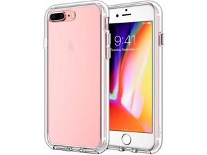 JETech Case for iPhone 8 Plus and iPhone 7 Plus, Shock-Absorption Bumper Cover, Anti-Scratch Clear Back, HD Clear