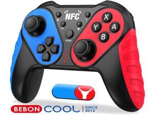 BEBONCOOL Controller for Switch Wireless Pro Controller Switch Remote Controller Gamepad with Adjustable Turbo Dual Shock Gyro AxisReplacement for Nintendo Switch Controller
