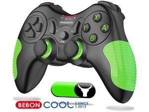 BEBONCOOL Wireless Pro Controller for Switch, Wireless Controller for Switch Pro Controller with Dual Shock, Motion Control Compatible with Switch/Switch Lite (Green)