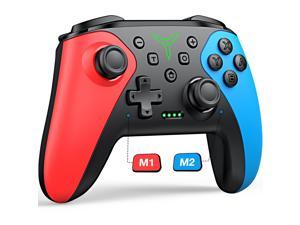 Wireless Switch Controller for Nintendo SwitchLiteOLED Controller Switch Controller with a Mouse Touch Feeling on Back Buttons Extra Switch Pro Controller with WakeupProgrammable Turbo Function