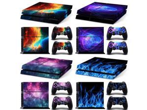 for ps4 Galaxy Blue Galactic Game Vinyl Decal Protective Cover Sticker for Sony Playstation 4 PS4 Console and 2 Controllers Skin for ps4 Galaxy Blue Galactic Game Vinyl Decal Protective Cover Sticker for Sony Playstation 4 PS4 Console and 2 Controllers Skin