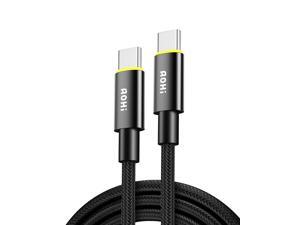 AOHI Magline USB C to USB C Cable, USB C Cable 6ft 100W, Type C Charging Cable Fast Type C Cable for Android, Apple MacBook, iPad Pro, Samsung, Chromebook, Pixel, Switch and More