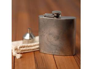 Mauna Kea - Hawaii Engraved Topographic Map Hip Flask Mauna Kea - Hawaii Engraved Topographic Map Hip Flask
