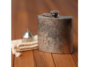 Albany - Georgia Map Hip Flask Albany - Georgia Map Hip Flask