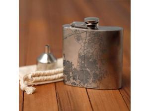 Laredo - Texas Map Hip Flask Laredo - Texas Map Hip Flask