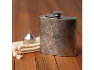 Cincinnati - Ohio Map Hip Flask Cincinnati - Ohio Map Hip Flask