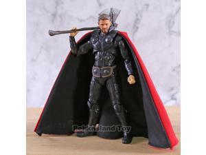 Movie SHF Avengers Infinity War Thor Odinson 6" PVC Action Figure kids Toys Doll Marvel Hero Collectable Model