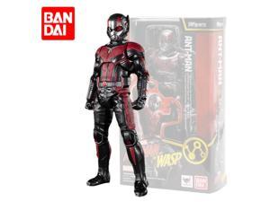 Bandai  Marvel Legends SHF Ant-Man and The Wasp The Avengers PVC Anime Action Figures Collection Model Toys Gifts 14cm