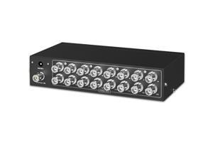 BNC video splitter converter 16 way Active BNC 1X16 Splitter BNC converter Box for CCTV DVR Composite Video BNC video splitter converter 16 way Active BNC 1X16 Splitter BNC converter Box for CCTV DVR Composite Video