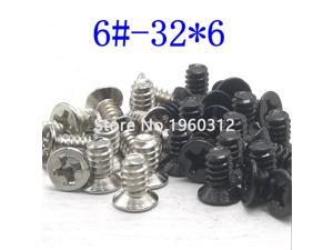 50pcs/Lot 6-32*6 countersunk head Screw 6-32 Thread For Computer Hard Disk Drive HDD Screw 50pcs/Lot 6-32*6 countersunk head Screw 6-32 Thread For Computer Hard Disk Drive HDD Screw