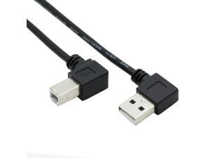Right Angle USB 2.0 A Male to USB B Male Type B BM Right Angle Printer Scanner 90 Degree Cable BM Angled Cable 50cm Right Angle USB 2.0 A Male to USB B Male Type B BM Right Angle Printer Scanner 90 Degree Cable BM Angled Cable 50cm
