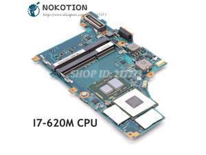 For Sony Vaio VPCZ1 VPCZ1390X Laptop Motherboard A1754727A A1789397A MBX-206 Main Board DDR3 I7-620M CPU