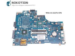 For dell Inspiron 3721 3521 Laptop Motherboard VAW00 LA-9104P CN-00FTK8 00FTK8 SR0XF I3-3227U CPU HM76 DDR3