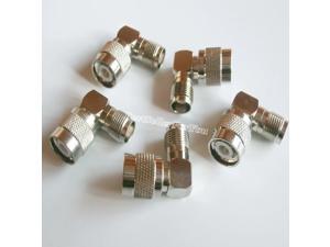 TNC Male Plug To TNC Female Right Angle 90 Degree Coaxial RF Adapter Connector TNC Male Plug To TNC Female Right Angle 90 Degree Coaxial RF Adapter Connector