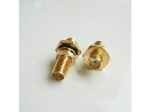1X SMA female to RP SMA RPSMA jack bulkhead RF adapter connector waterproof 1X SMA female to RP SMA RPSMA jack bulkhead RF adapter connector waterproof