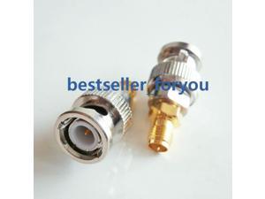 adapter RP SMA female Jack to BNC Plug Male straight adapter SMA-BNC adapter RP SMA female Jack to BNC Plug Male straight adapter SMA-BNC