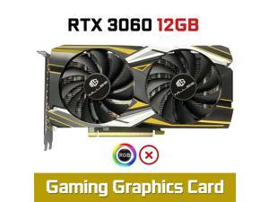 MLLSE 100% New Graphics Card RTX3060 12GB GAME NVIDIA GPU GDDR6 Samsung memory 192bit HDMI*1 DP*3 PCI Express 4.0 x16 rtx 3060 12gb game Video card