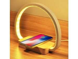 2022 New Bedside Table Lamp with USB Port, Table Light with Wireless Charge, Night Light with Touch Control 3 Color Modes&Stepless Dimming for Reading, Bedside, Bedroom, Living Room, Nightstands, 2022 New Bedside Table Lamp with USB Port, Table Light with Wireless Charge, Night Light with Touch Control 3 Color Modes&Stepless Dimming for Reading, Bedside, Bedroom, Living Room, Nightstands,