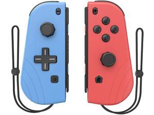 2021 New 1 Pair Switch Controllers, Replacement for Joycon Controllers with Grip Dual Shock Wake-Up Plug and Play, (L/R) Controller Compatible for Nintendo Switch/Switch lite (Blue and Red) 2021 New 1 Pair Switch Controllers, Replacement for Joycon Controllers with Grip Dual Shock Wake-Up Plug and Play, (L/R) Controller Compatible for Nintendo Switch/Switch lite (Blue and Red)