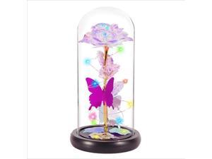Gifts for Women Christmas Rose,Preserved Flowers Galaxy Rose With Led Christmas Decorations,Best Xmas Gifts for Her,Wife,Girlfriend,Kids,Valentine Day,Mothers Day,Birthday Gifts Christmas Thanksgiving