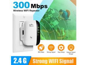 WiFi Extender Signal Booster, WiFi Range Extender, Up to 300Mbps Repeater, Access Point, 2.4G Network with Integrated Antennas LAN Port, Easy Set-Up WiFi Extender Signal Booster, WiFi Range Extender, Up to 300Mbps Repeater, Access Point, 2.4G Network with Integrated Antennas LAN Port, Easy Set-Up