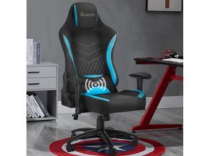 Eclife Gaming Chair Racing Video Computer Desk Chair - Ergonomic Recliner Massage Lumbar Support Padded Armrest Tilt Rock and Headrest Home Office Eclife Gaming Chair Racing Video Computer Desk Chair - Ergonomic Recliner Massage Lumbar Support Padded Armrest Tilt Rock and Headrest Home Office