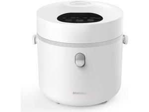Mishcdea Small Rice Cooker, Personal Size Cooker for 1-2 People, Multi Food Steamer, 24 Hours Preset,Portable Rice Cooker 3 Cups (Uncooked), White Mishcdea Small Rice Cooker, Personal Size Cooker for 1-2 People, Multi Food Steamer, 24 Hours Preset,Portable Rice Cooker 3 Cups (Uncooked), White