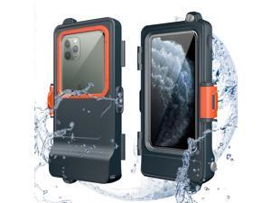Mishcdea Professional Waterproof Phone Case for All iPhone Series, Diving Snorkeling Surfing Swimming Underwater Photo Video Waterproof Case, Built-in Screen Protector Fully Sealed Protective Case Mishcdea Professional Waterproof Phone Case for All iPhone Series, Diving Snorkeling Surfing Swimming Underwater Photo Video Waterproof Case, Built-in Screen Protector Fully Sealed Protective Case