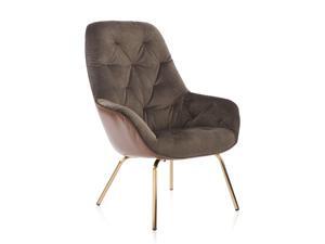 ARTOS Modern Velvet Accent Chair High Back with Soft Fabric Seating Cushion and Metal Legs for Living Bedroom Restaurant ARTOS Modern Velvet Accent Chair High Back with Soft Fabric Seating Cushion and Metal Legs for Living Bedroom Restaurant