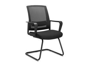 Clatina office guest chair with lumbar support and mid back mesh space air best sale grid series for reception conference room