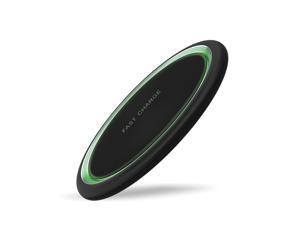 15W Fast Wireless Charger For iPhone 12 Pro Max Mini Magic Samsung Huawei Cell Phone And TWS Bluetooth Headsets Comply with FCC QI RoHS CE Certification