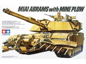 U.s. M1a1 Abrams Tank With Mine Plow Model Kit U.s. M1a1 Abrams Tank With Mine Plow Model Kit
