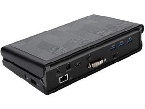Targus Universal Docking Station with Laptop Power, USB-A 3.0, SV 2K, Dual Video 1K Video, Black (DOCK171EUZ)