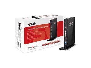 Club3D USB 3.0 Dual Display Docking Station DVI/HDMI (CSV-3242HD) Club3D USB 3.0 Dual Display Docking Station DVI/HDMI (CSV-3242HD)