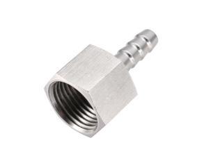 Stainless Steel Barb Hose Fitting Connector Adapter 8mm Barbed X G1/2 Female Pipe 3Pcs