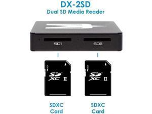 Blackjet DX-2SD Dual SDXC Media Reader Adapter for TX-4DS Blackjet DX-2SD Dual SDXC Media Reader Adapter for TX-4DS