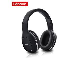 Lenovo Bluetooth 5.0 Headset HIFI Sound Quality Wireless Headphone Long Standby Built-in 300mA Battery Earphone Bluetooth Headphone with Mic for computer Cell Phone Tablet Lenovo Bluetooth 5.0 Headset HIFI Sound Quality Wireless Headphone Long Standby Built-in 300mA Battery Earphone Bluetooth Headphone with Mic for computer Cell Phone Tablet
