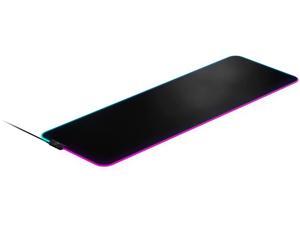 QcK Prism Cloth - Gaming Mouse Pad - 2 zones RGB lighting - Real time event lighting - Size XL