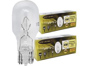 10 Pack T5 T10 Wedge Bulb Pure White LED For Malibu 12V AC DC Landscape Light 