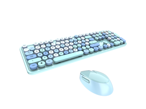 Wireless Keyboard and Mouse Combo, 2.4G USB Multi-Color Cute Full Size Keyboard and Optical Mice Set for Computer Desktop PC Laptop Wireless Keyboard and Mouse Combo, 2.4G USB Multi-Color Cute Full Size Keyboard and Optical Mice Set for Computer Desktop PC Laptop