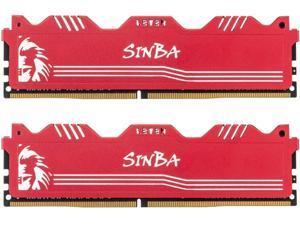 LEVEN SINBA 16GB KIT (8GBx2) DDR4 3600MHz PC4-28800 288-Pin U-DIMM CL18 XMP2.0 Overclocking Gaming RAM Desktop Memory Module- RED (JROC4U3600172408R-8Mx2) LEVEN SINBA 16GB KIT (8GBx2) DDR4 3600MHz PC4-28800 288-Pin U-DIMM CL18 XMP2.0 Overclocking Gaming RAM Desktop Memory Module- RED (JROC4U3600172408R-8Mx2)